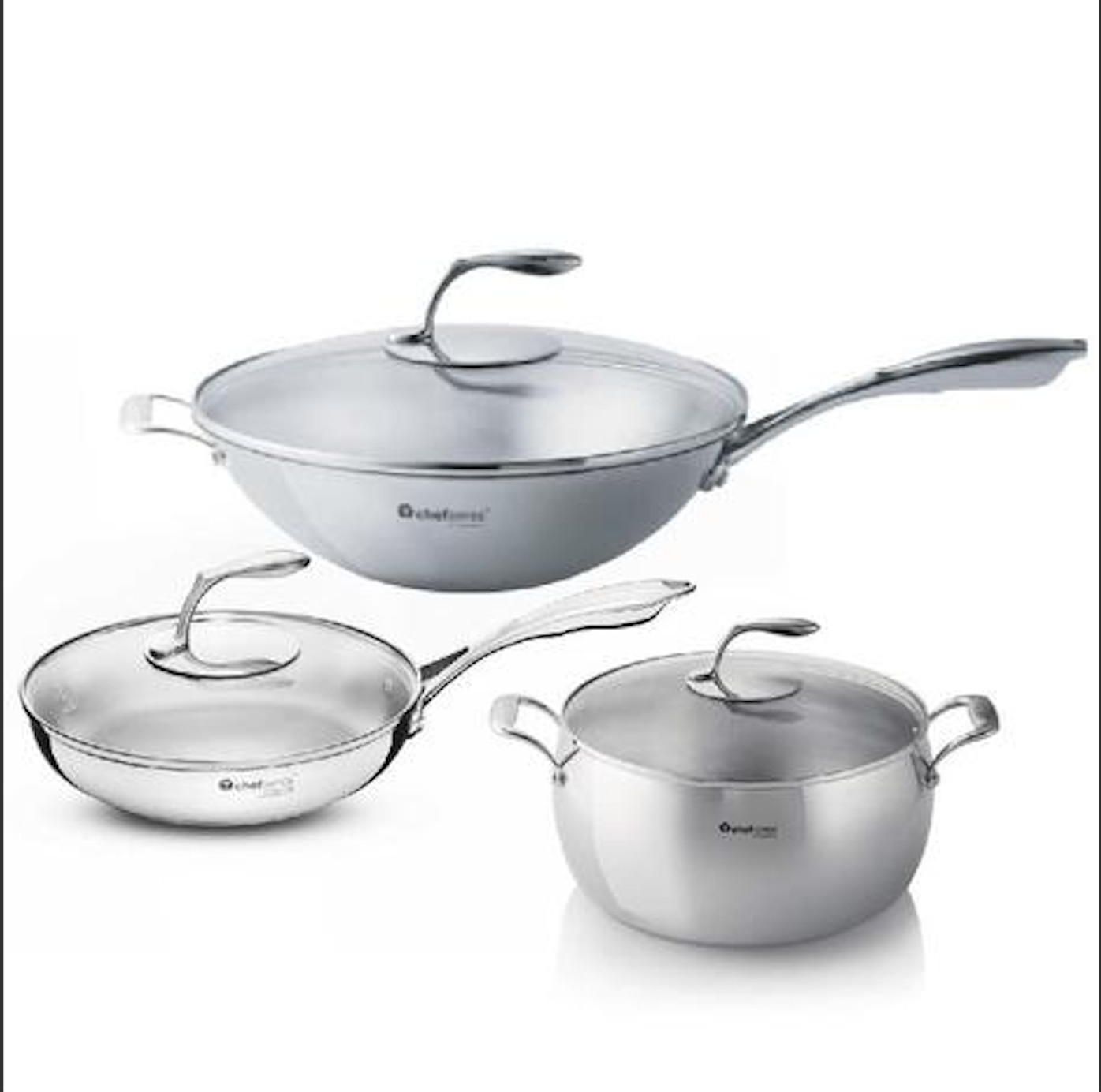 Bộ Nồi Chảo T Chef Series Mega Set 3