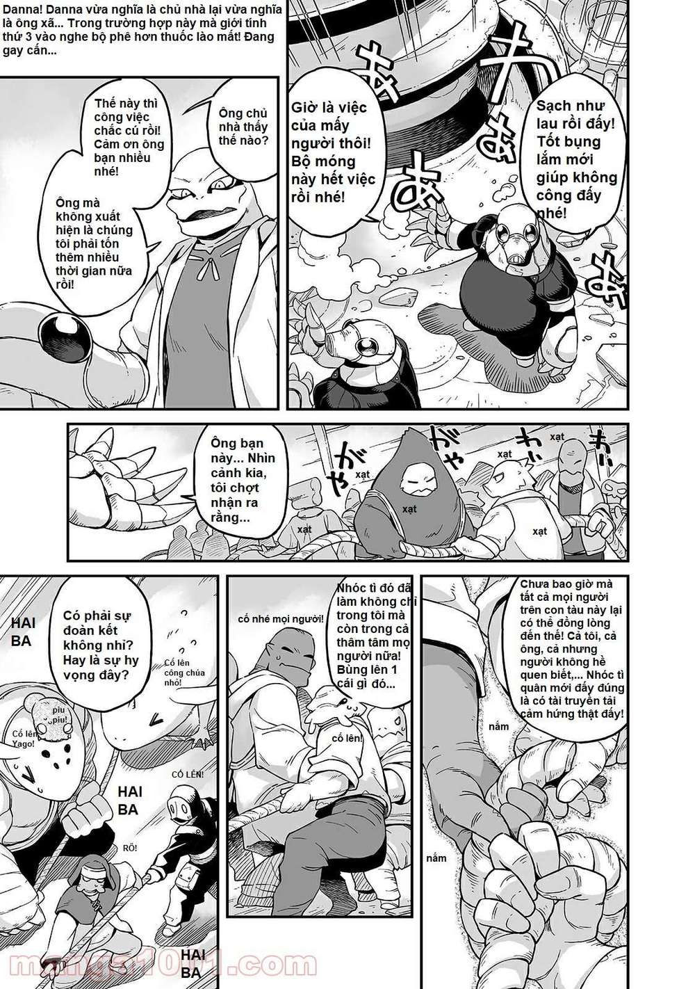 ngay cả khi hậu tận thế, thật hạnh phúc vẫn còn được sống... chapter 17 7