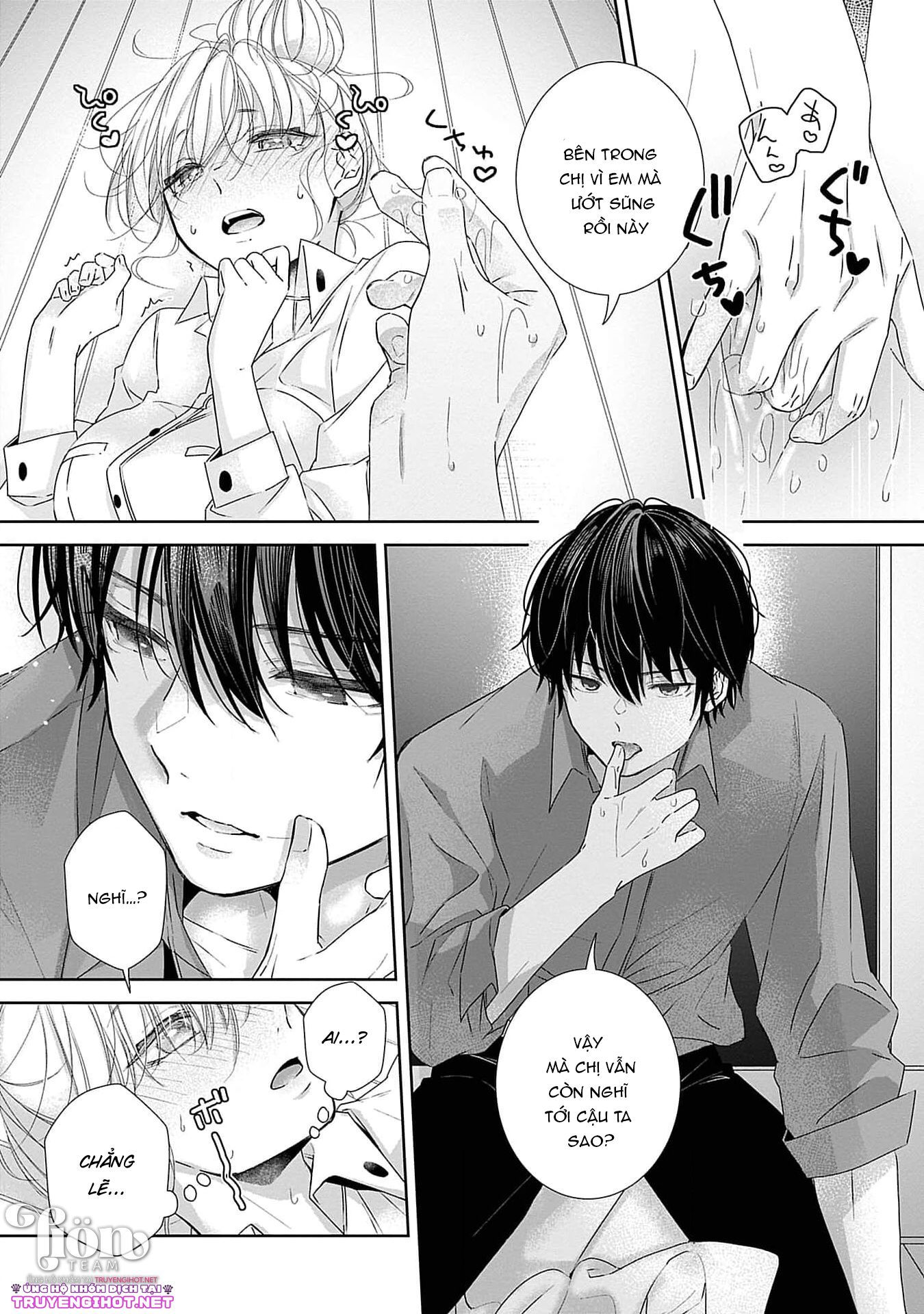 [18+] bị em trai nhà bên dụ dỗ rồi!!! chapter 9.1 11