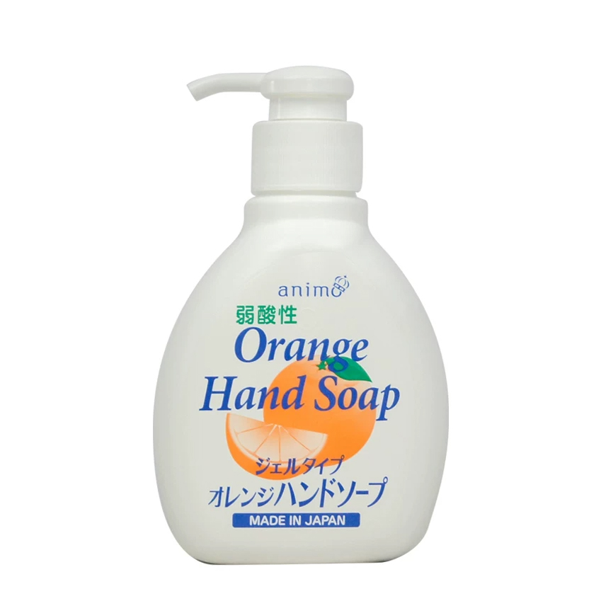Nước rửa tay kháng khuẩn hương Cam Animo Orange Hand Soad Nhật Bản 200ml