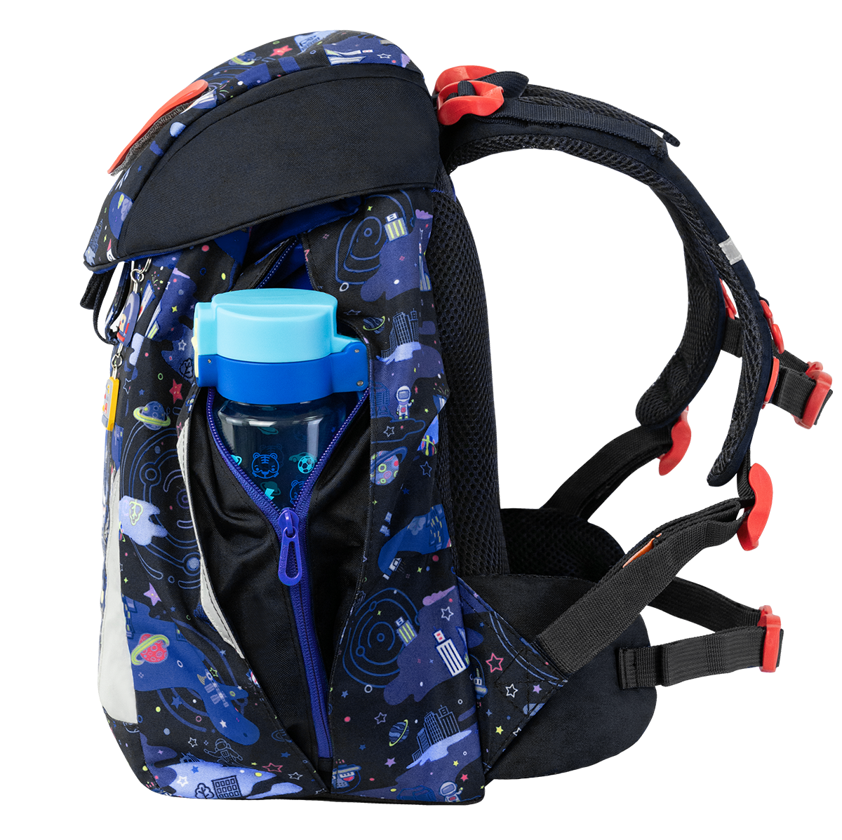 Cặp Chống Gù Eggie Schoolbag - Cities In Space - Tiger Family TGEG-006A