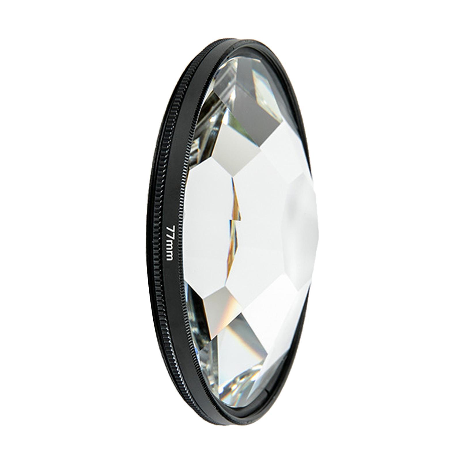 Kaleidoscope 77mm Camera Effect Filter Variable Number Subject