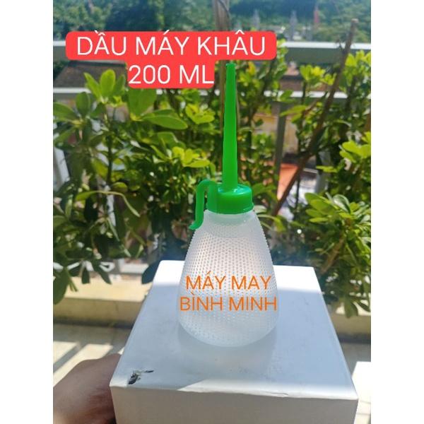 Dầu máy khâu 200ml (Lọ đựng và dầu có sẵn)