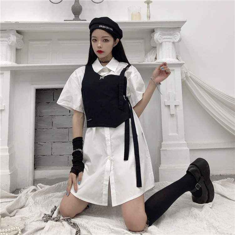 Áo vest ghi lê ba lỗ Ulzzang Quảng Châu AGV6