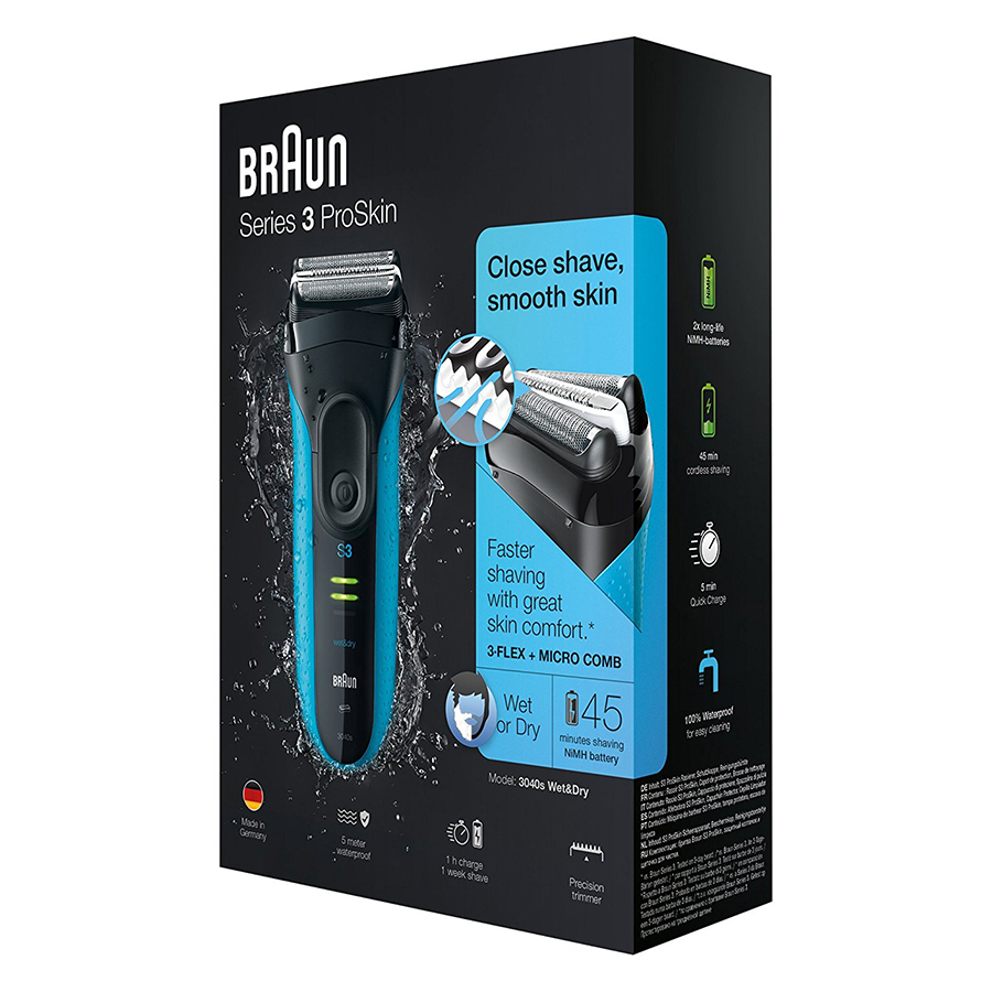 Máy Cạo Râu Braun Proskin 3040s