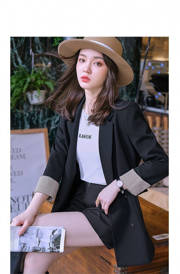 ÁO KHOÁC BLAZER PHỐI TAY CAO CẤP