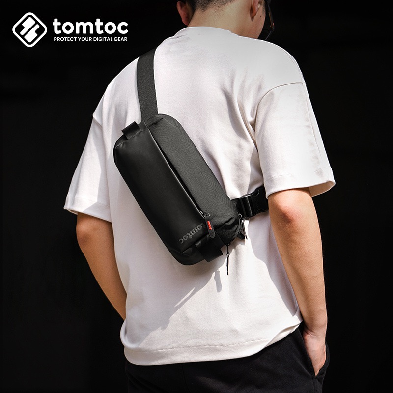 Túi Đeo Chéo TOMTOC Lightweight Codura Sling Bag T21S1 Multi-Colors - Hàng Chính Hãng