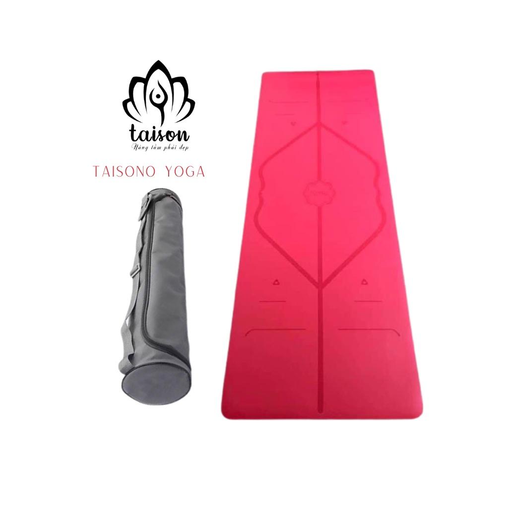 Thảm Tập Yoga Định Tuyến 2 Lớp hathal + Bao Đựng Thảm Tập Yoga Định Tuyến + Dây Buộc Thảm Tập Yoga (màu ngẫu nhiên) 4.