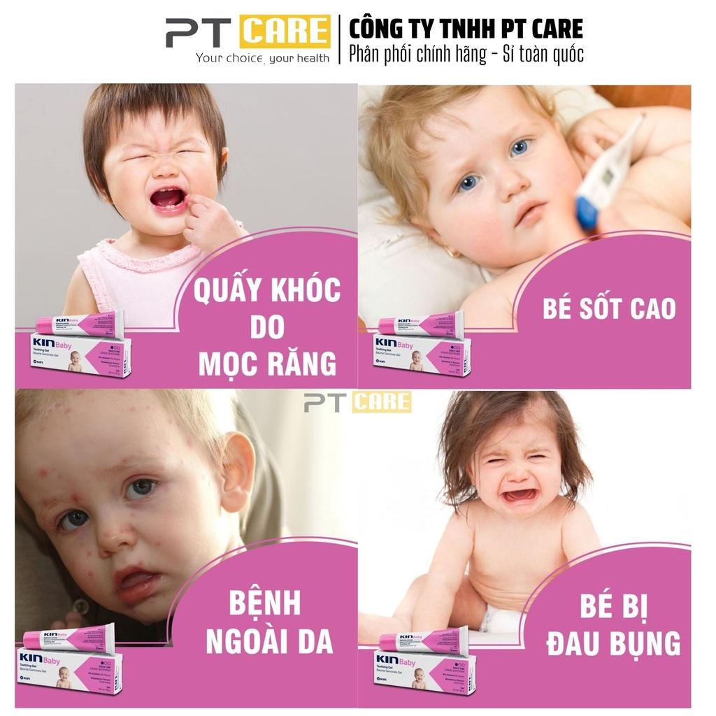 Gel Bôi Giảm Sưng Nướu Và Tay Chân Miệng Kin Baby 30ml