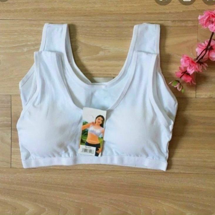 Áo Lá Học Sinh, Áo Lót Bé Gái chất Cotton mềm mại thoáng mát co giãn 4 chiều [size 35-45kg]