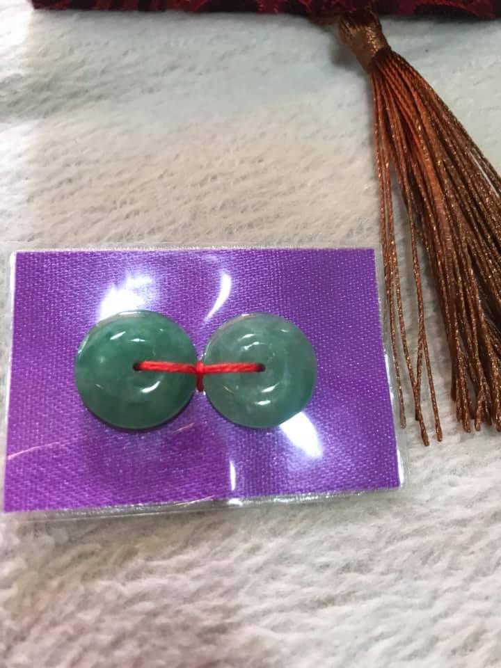 ĐÔI BÔNG TAI ĐỒNG TIỀN XANH NHẸ CHẤT LIỆU ĐÁ CẨM THẠCH MÀU XANH NHẸ ĐẸP FREE SIZE NỮ ĐEO LẤY BẤT KỲ ĐẸP HẾT Ạ
