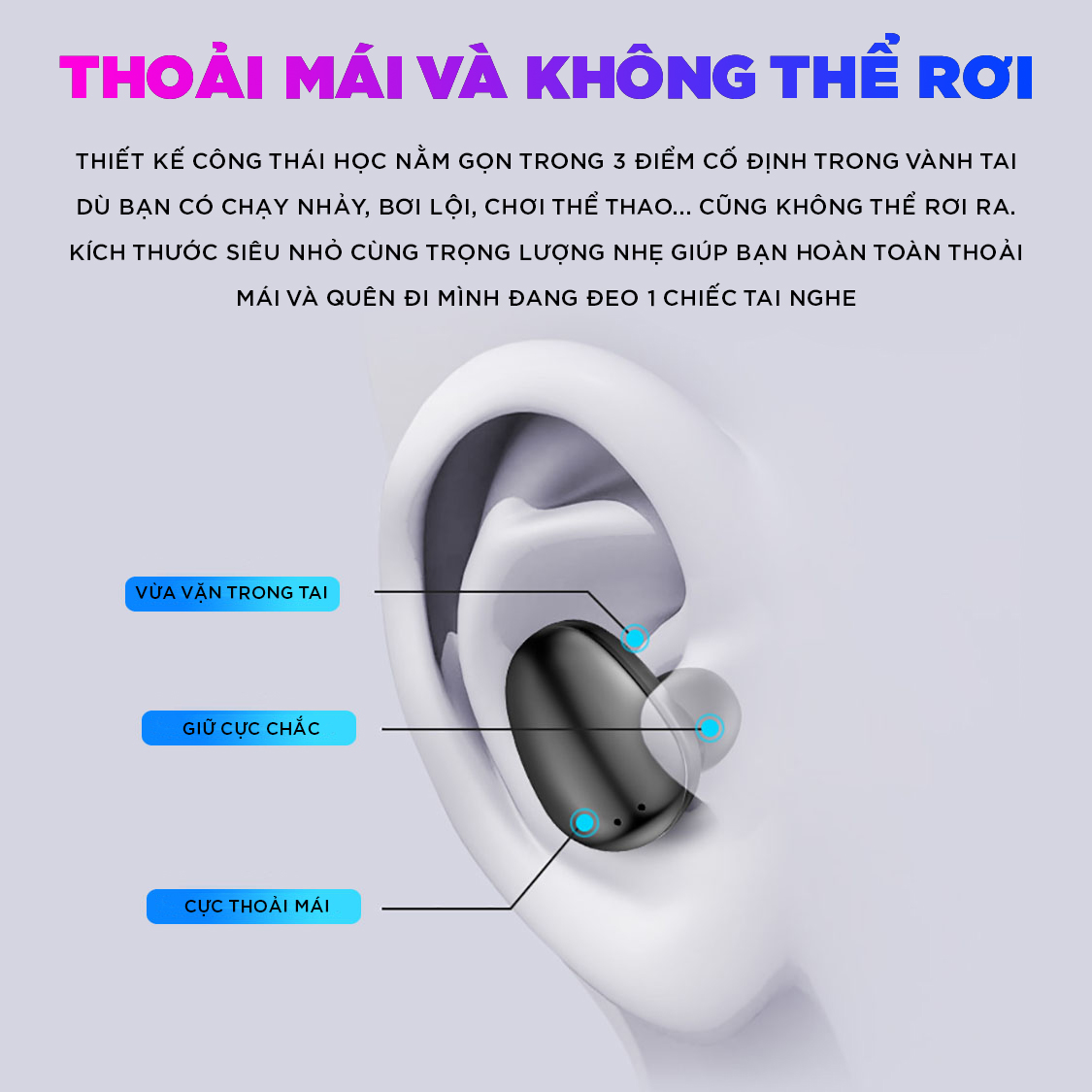 Earphone WlRELESS Cảm Ứng TOUCH TWINS Nhập Trung Quốc - Tặng 1 Móc Chìa Khoá LAVATINO Chính Hãng