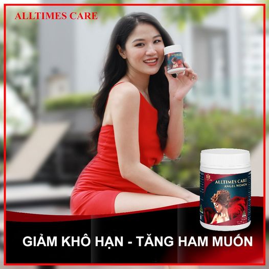 Thực phẩm bảo vệ sức khỏe hỗ trợ cải thiện nội tiết tố nữ ALLTIMES CARE ANGEL WOMEN - Hộp 60 viên