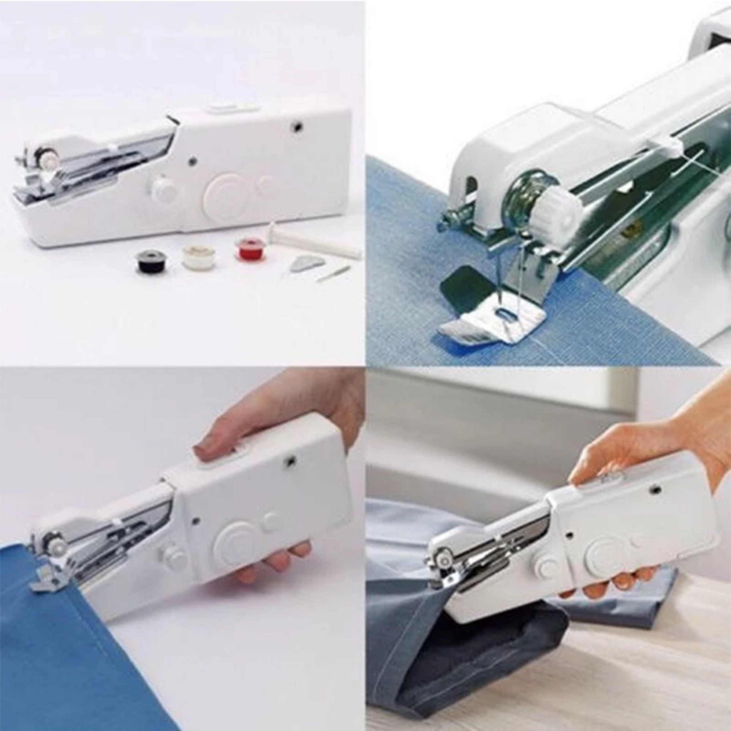 Máy May ROBOT Cầm Tay Mini Handy Stitch - Máy Khâu Mini Cầm Tay Gia Đình, Tiết Kiệm, hàng chính hãng