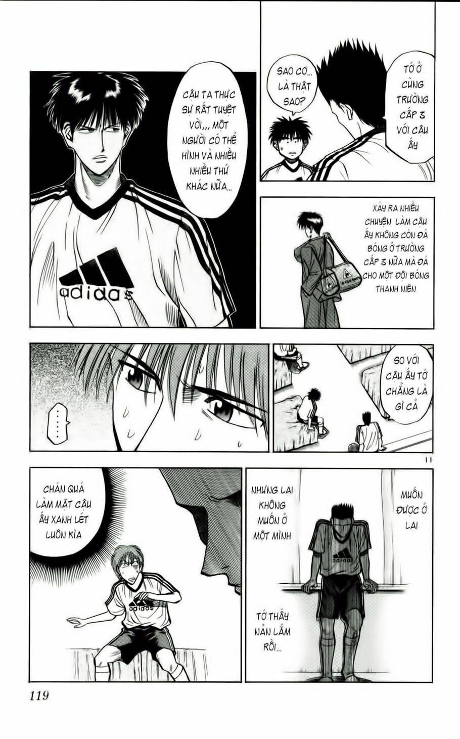 vũ điệu trên sân cỏ - fantasista chapter 50 11