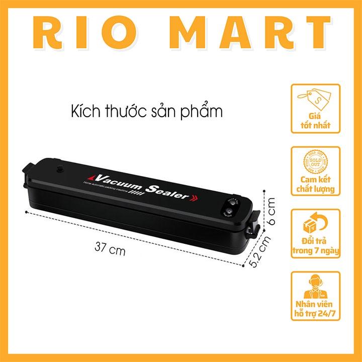 Máy Hút Chân Không Thực Phẩm Vacuum Sealer Z Thế Hệ Mới Tích Hợp Đèn Diệt Khuẩn - Bảo Hành 12 Tháng R08 RIOMART
