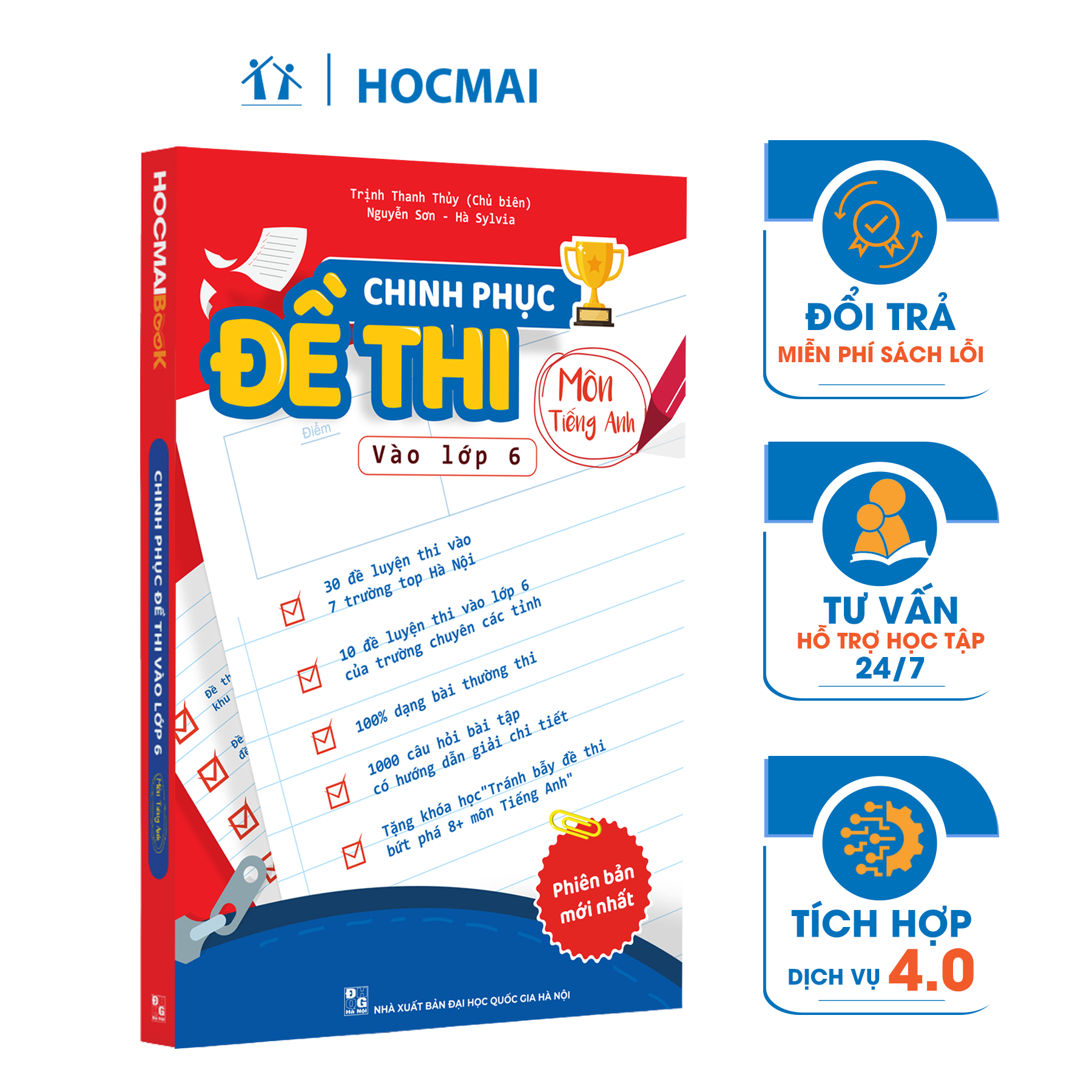 Hình ảnh Combo chinh phục đề thi vào lớp 6 - Bộ 2 môn Tiếng Việt, Tiếng Anh 