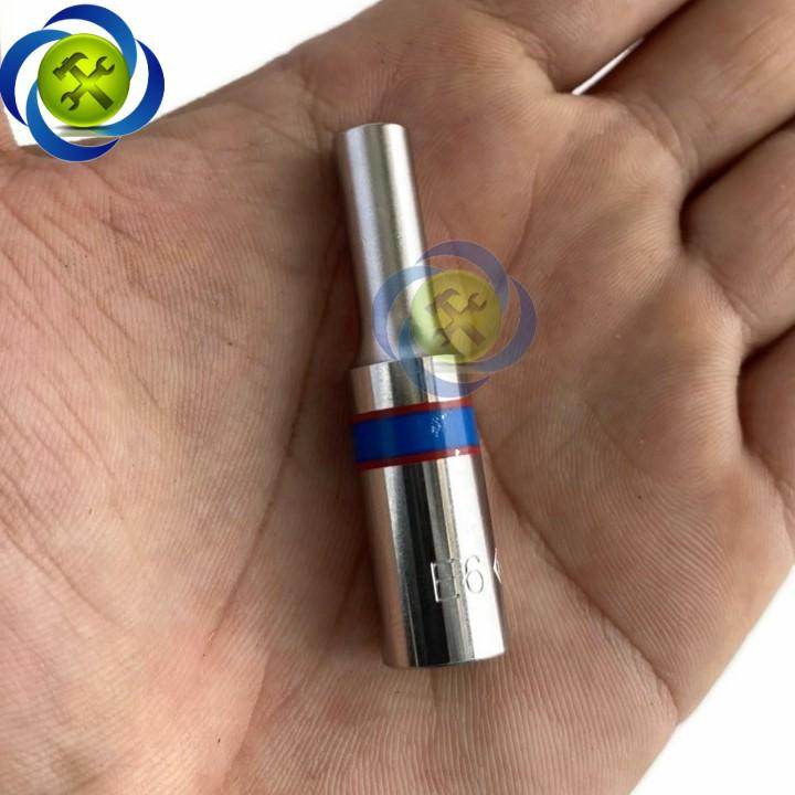 Tuýp sao E6 Kingtony 227506M loại 1/4 dài 50mm