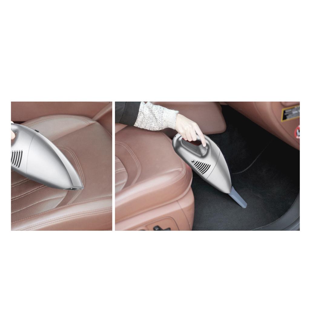 Cordless Car Vacuum Cleaner Wet Dry Duster Low Noise Portable For Auto
