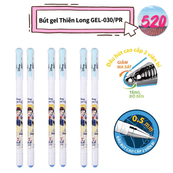 Bút gel Thiên Long GEL-030/PR - Mực xanh