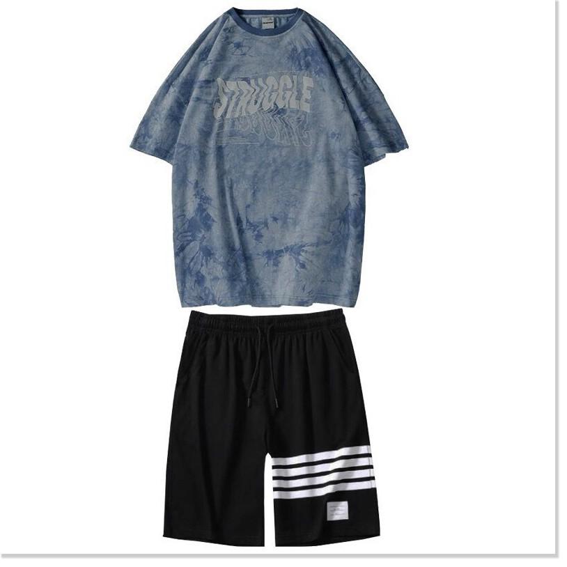 SET BỘ ĐỒ THUN HÈ NGẮN THỂ THAO CỰC CHẤT KHANH AN FASHION