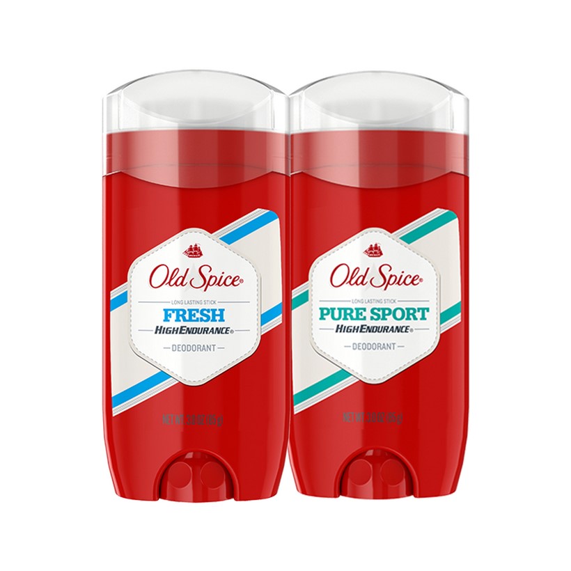 Combo Sáp Khử Mùi Old Spice Fresh 85g + Sáp Khử Mùi Pure Sport 85g