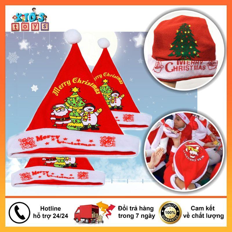MŨ NÓN NOEL CHO BÉ COMBO 2 CÁI