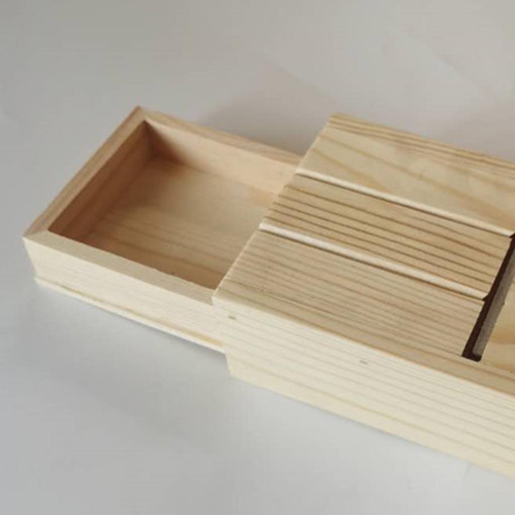 Wood Box Soap Loaf Cutter Beveler Planer for Handmade DIY Candle Making Supplies