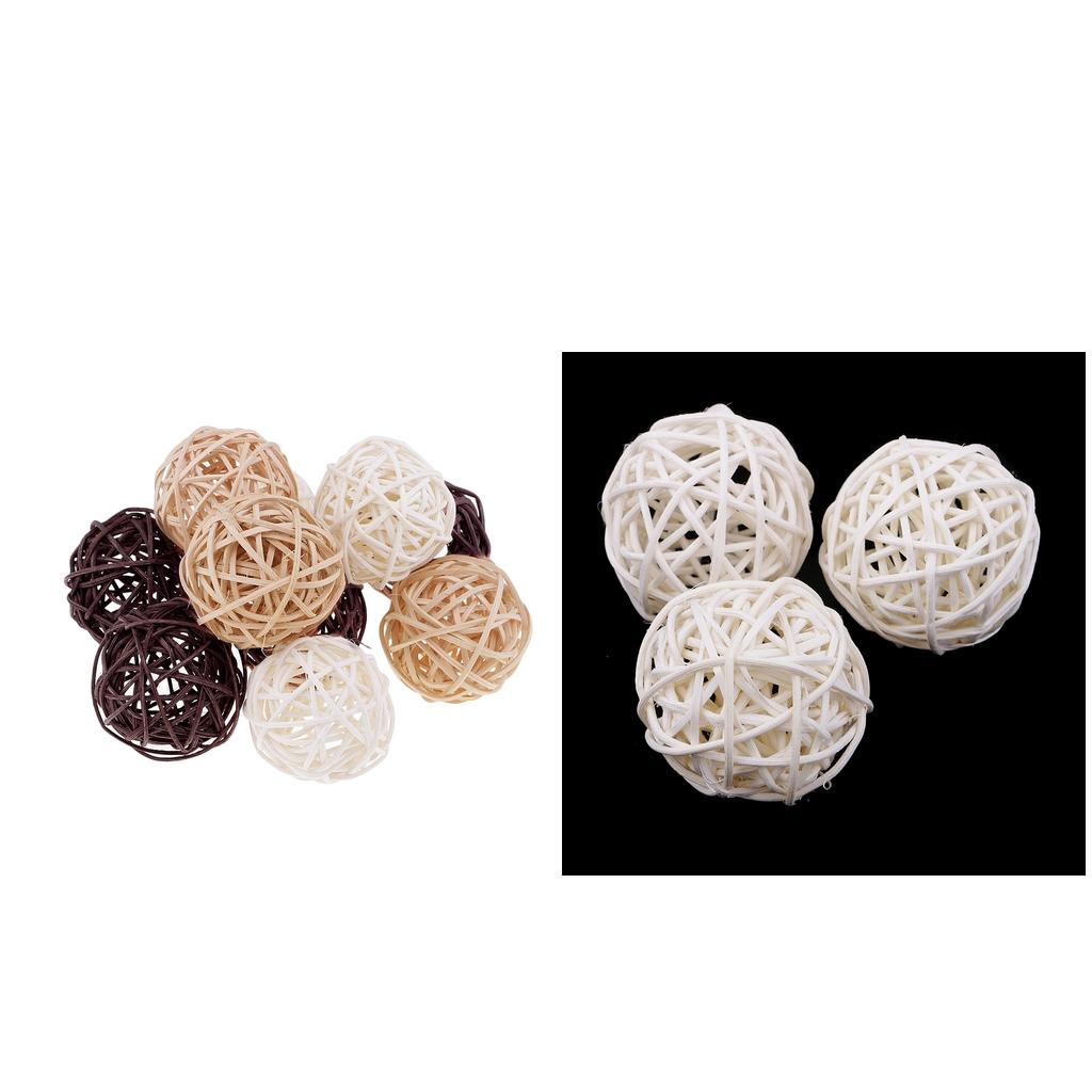 20 Cái 5 Cm Bộ Bấc Mây Bóng Nhà Giáng Sinh Tiệc Cưới Trang Trí Thủ Công