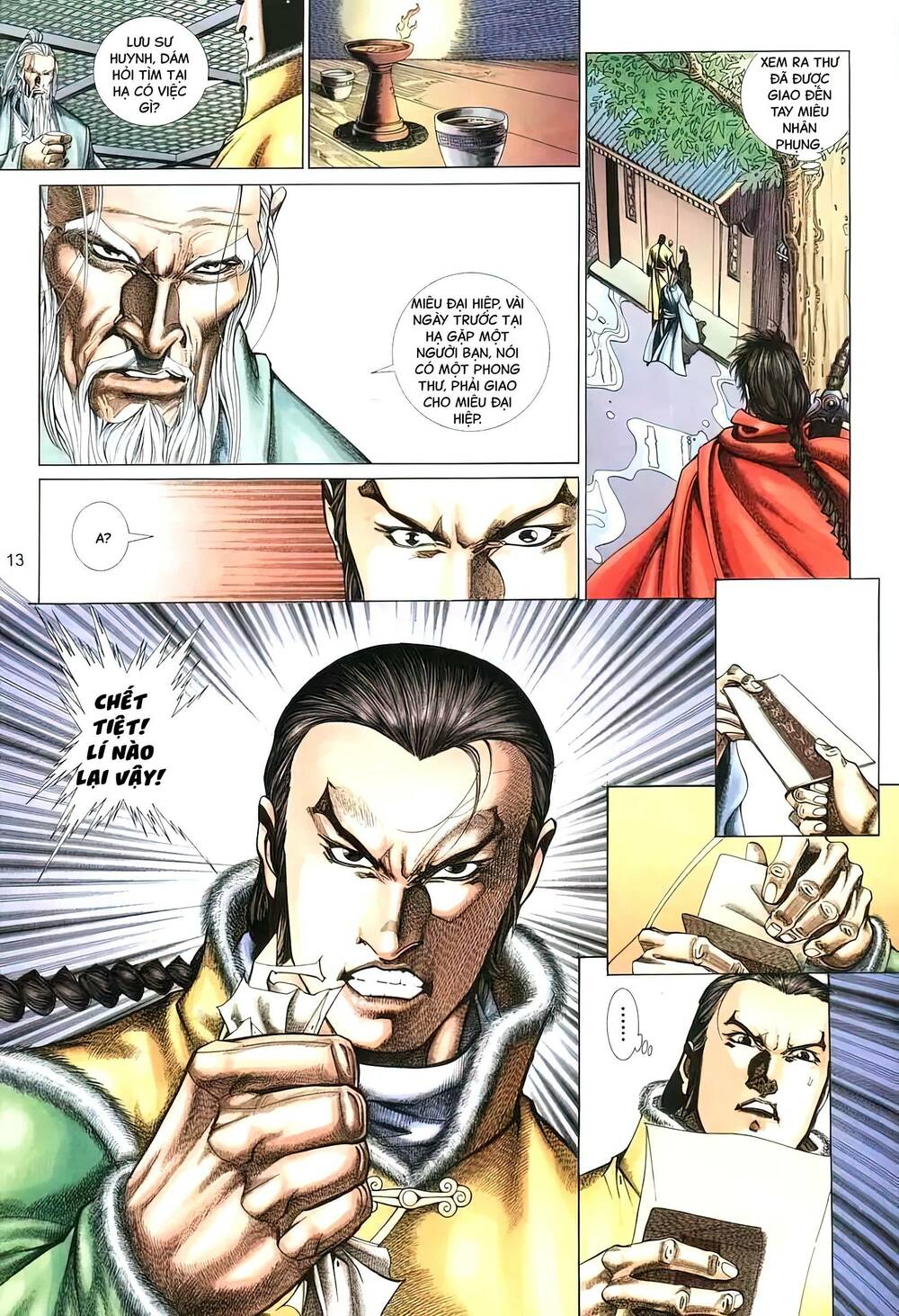 tuyết sơn phi hồ - mã vinh thành chapter 19 13