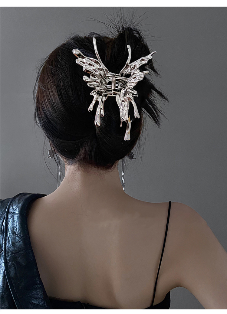 Kẹp tóc kim loại con bướm butter fly clips loại lớn - kẹp tóc kim loại hot trend 2023 - Kẹp tóc con bướm trang trí tóc đẹp - Kẹp tóc butter fly
