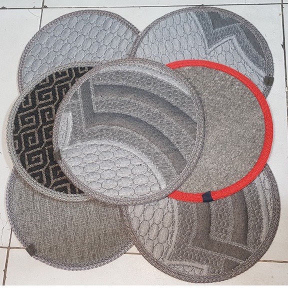 Set 2 Cái Đế Lót Nồi Lót Chảo Vải Bố 22Cm Cách Nhiệt Loại Tốt