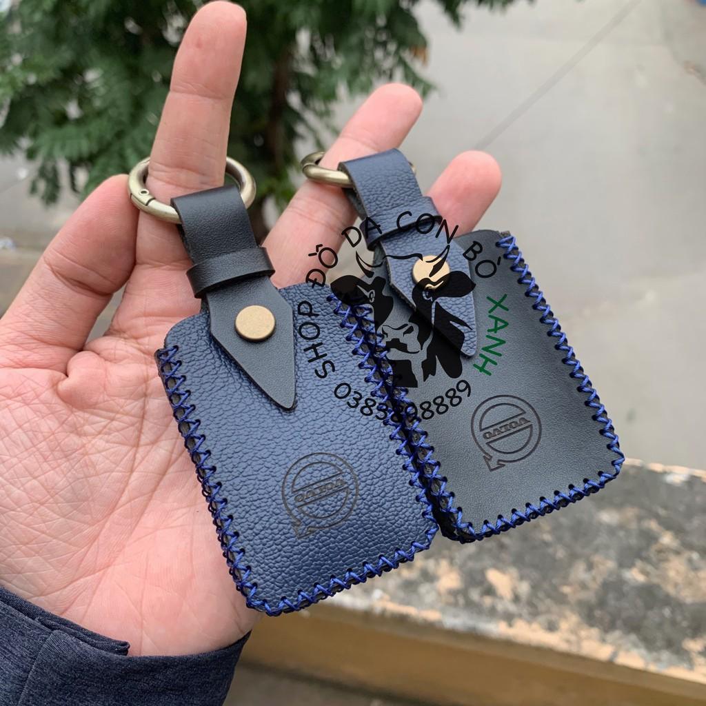 Bao da dành cho Chìa Khóa Volvo XC90, XC60, XC40, V90, S90, S60 handmade da thật 002