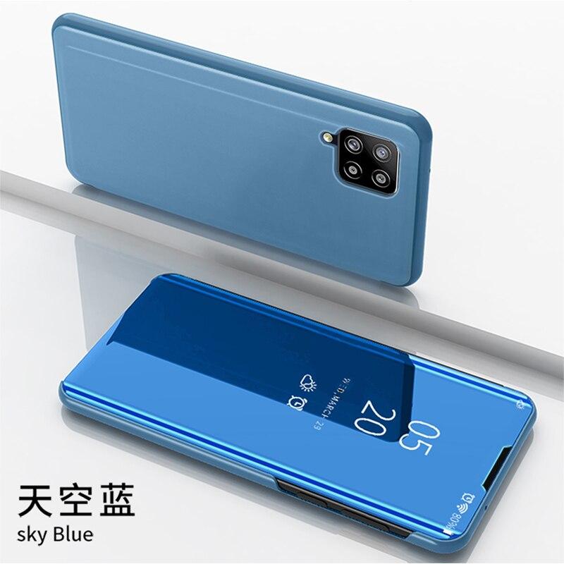 Bao Da Tráng Gương Thời Trang Cho Samsung S21 S30 Ultra A32 A42 Samsung S20 Fe 5g M51 A021S
