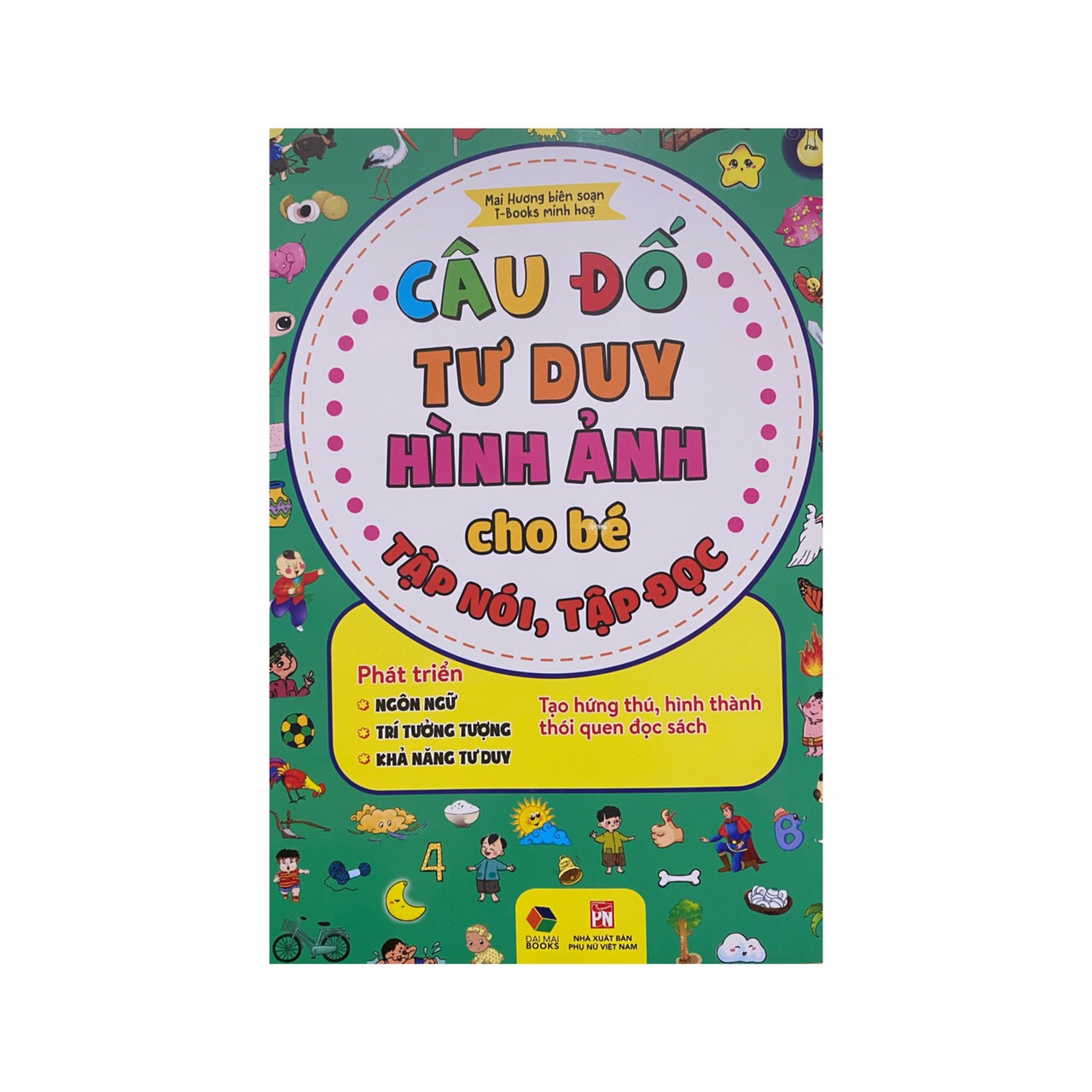 Câu đố tư duy hình ảnh cho bé tập nói tập đọc