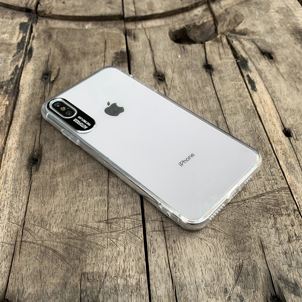 Ốp lưng bảo vệ camera dành cho iPhone X / iPhone XS - Màu đen
