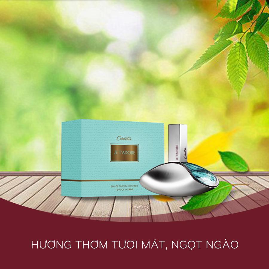 Nước hoa nữ Cenota  Je T'Adore 30ml Tươi Mát Ngọt Ngào Sang Trọng