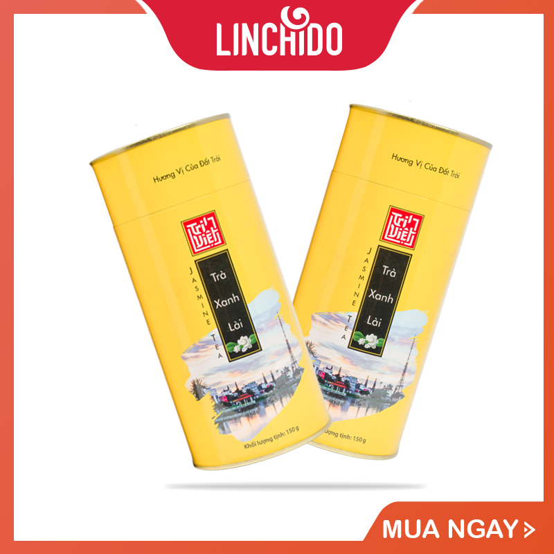 Trà Xanh Hoa Nhài Đặc Biệt - Hộp 150Gr (Trà Hoa Nhài - Jasmine Tea)