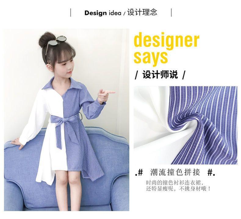 DONGSHOP Cô gái mùa xuân và mùa thu ngắn tay váy 2023 Hàn Quốc phiên bản sinh viên Trung Quốc thời trang công chúa váy thời trang