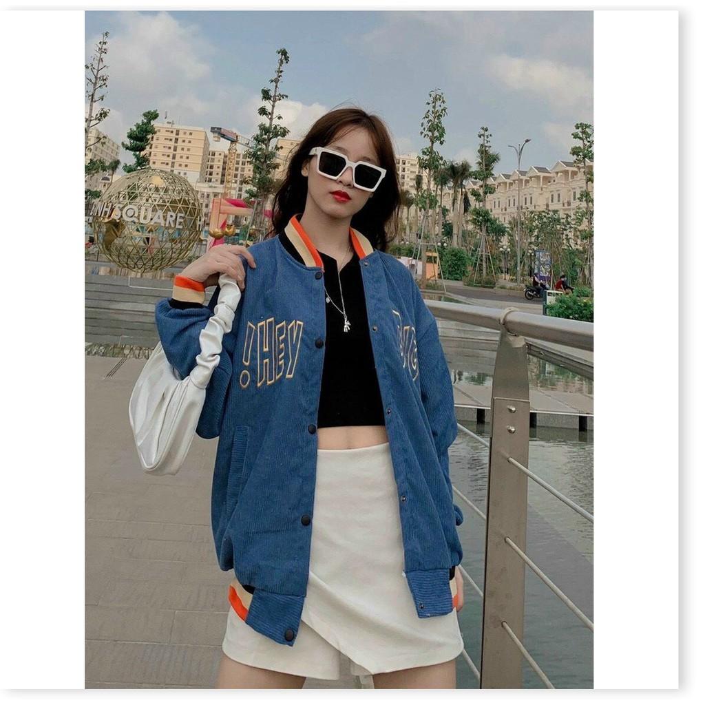 ÁO KHOÁC NỮ BOMBER UNISEX NHIỀU MÀU SẮC XINH XẮN KHÁNH AN STORE