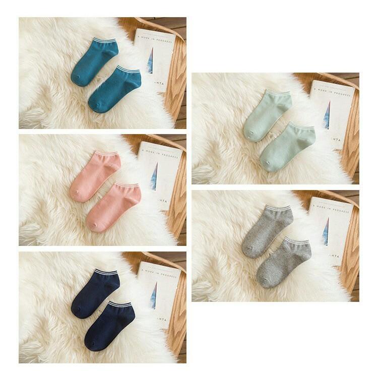 Tất nữ viền cổ ngắn