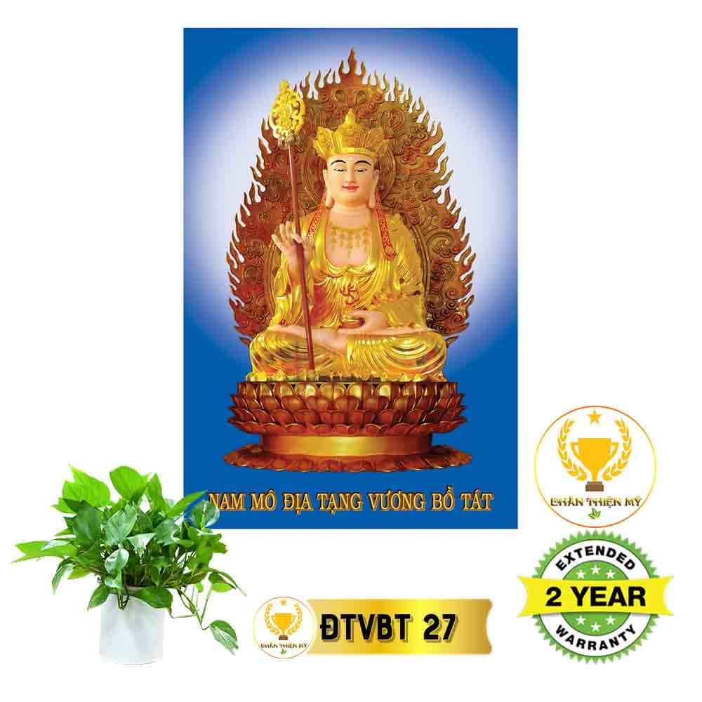 Tranh Địa Tạng Vương có khung_ĐTVK4