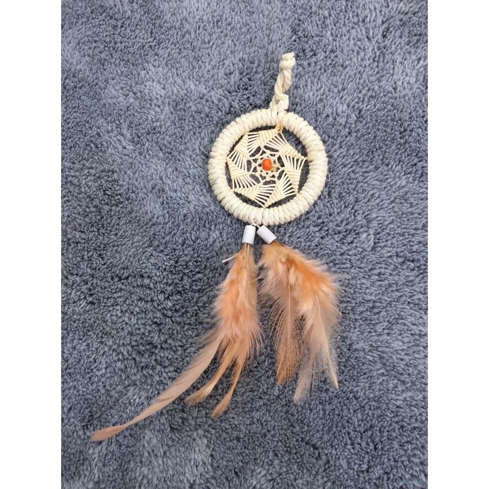 DREAMCATCHER Móc Khóa, Vòng bắt giấc mơ quà xinh ( hình thật quà tặng handmade ý nghĩa)