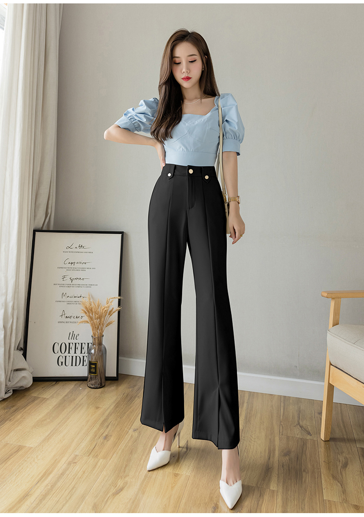 Quần tây nữ baggy Titishop QDN175