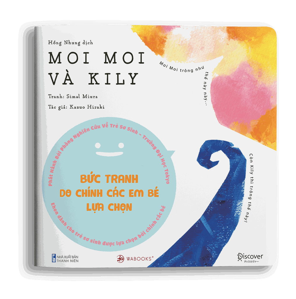 Bộ sách 3 cuốn - Moimoi và những người bạn - Ehon Nhật Bản cho trẻ sơ sinh