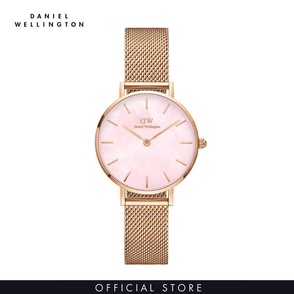 Đồng hồ Nữ Daniel Wellington dây Lưới - Petite Melrose 28 mm DW00100513