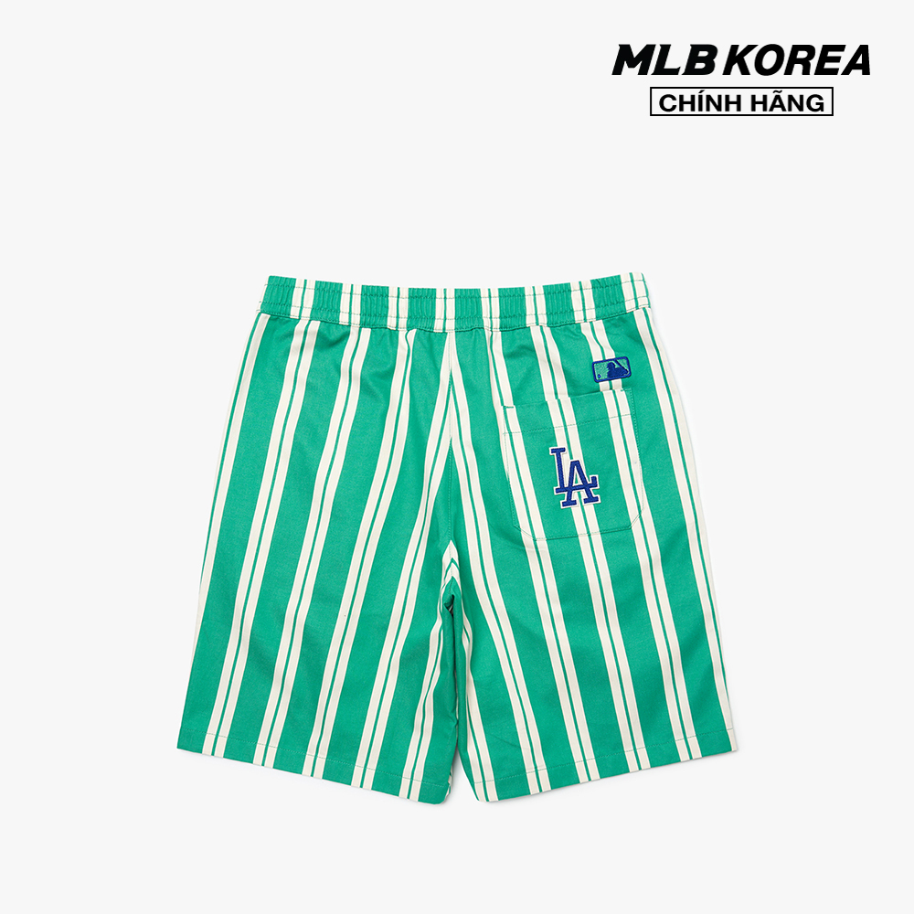 MLB - Quần shorts lưng thun Ethnic Stripe Bermuda 3ASM60223-07MTS