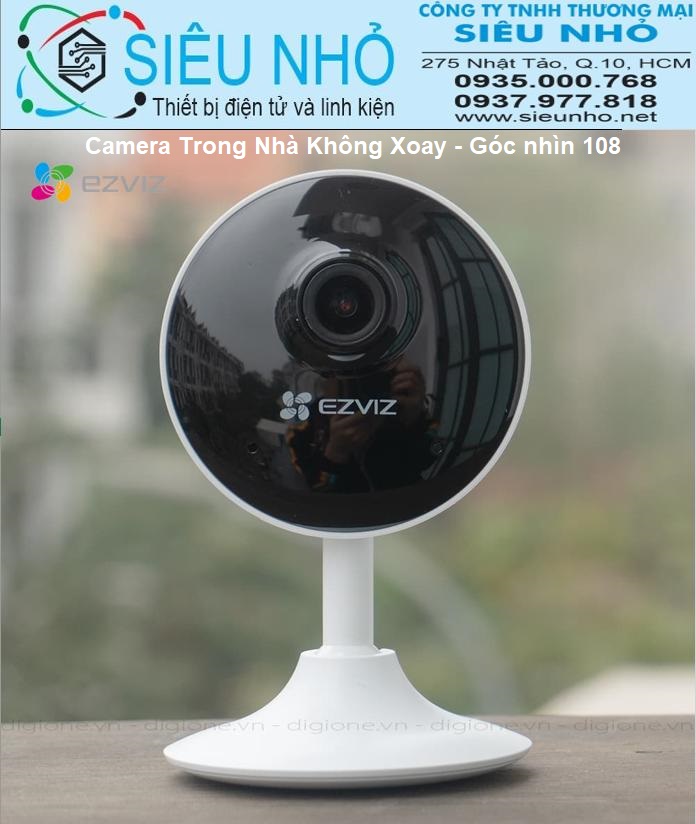 Camera IP Wifi Ezviz C1C-B Full HD1080P Góc Nhìn Siêu Rộng Đàm Thoại 2 Chiều Kèm Thẻ 32G- Hàng Chính Hãng