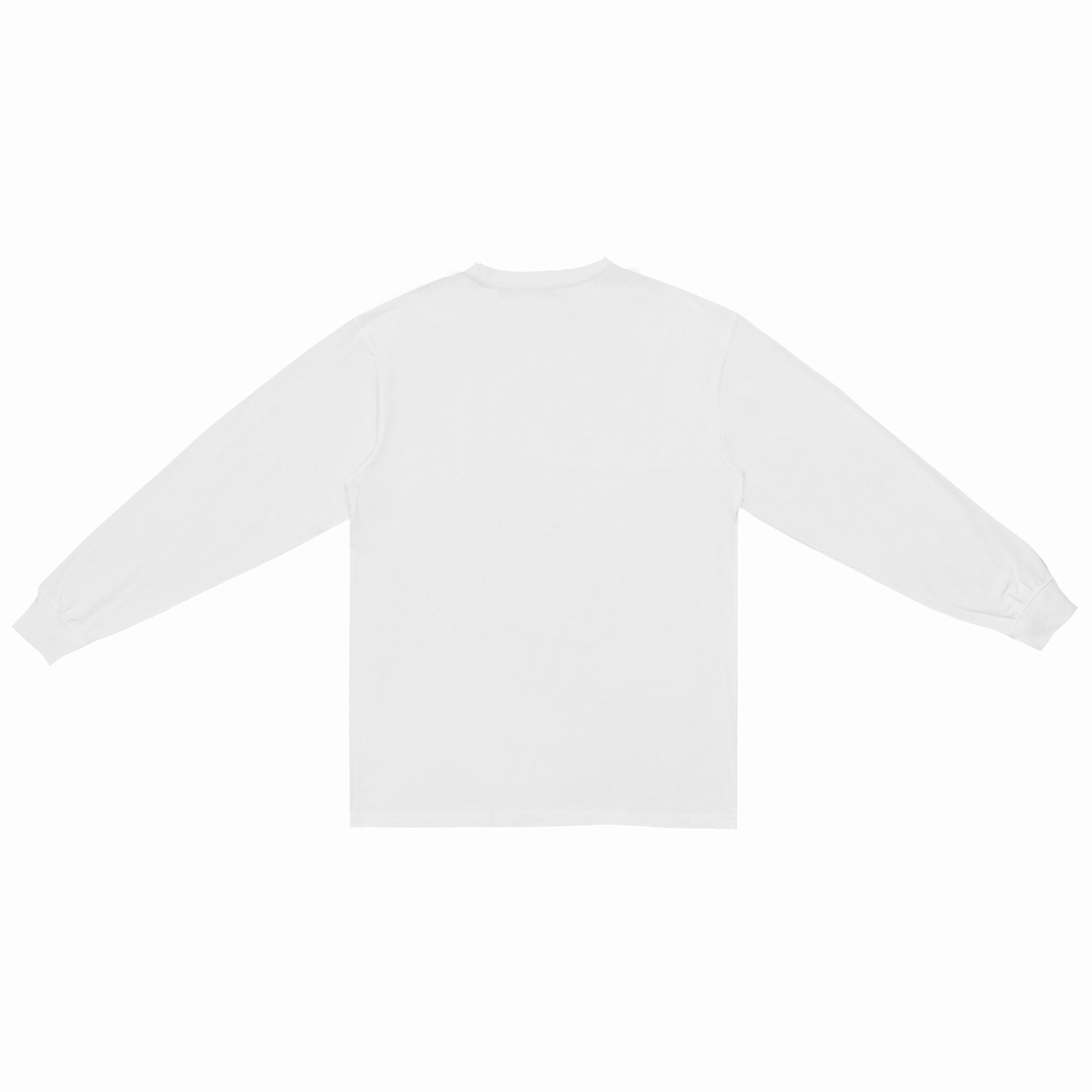 Áo Thun Trắng Tay Dài Logo Cam aka 5THEWAY 5TW/RTW LS TRADITIONAL FIT TEE in WHITE/ORANGE