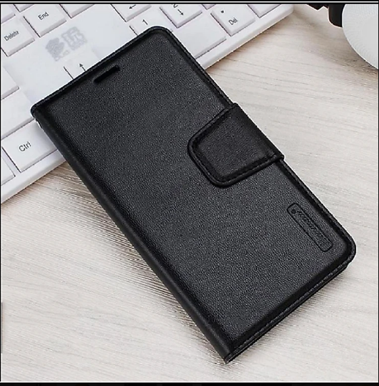 Bao da dạng ví cho SamSung Galaxy S23 FE hiệu Hanman có ngăn đựng thẻ và tiền - Hàng chính hãng